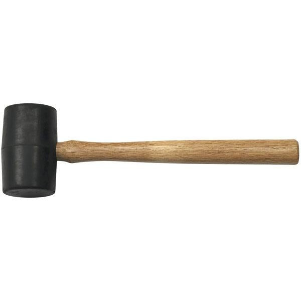 GearWrench Rubber Mallet with Hickory Handle