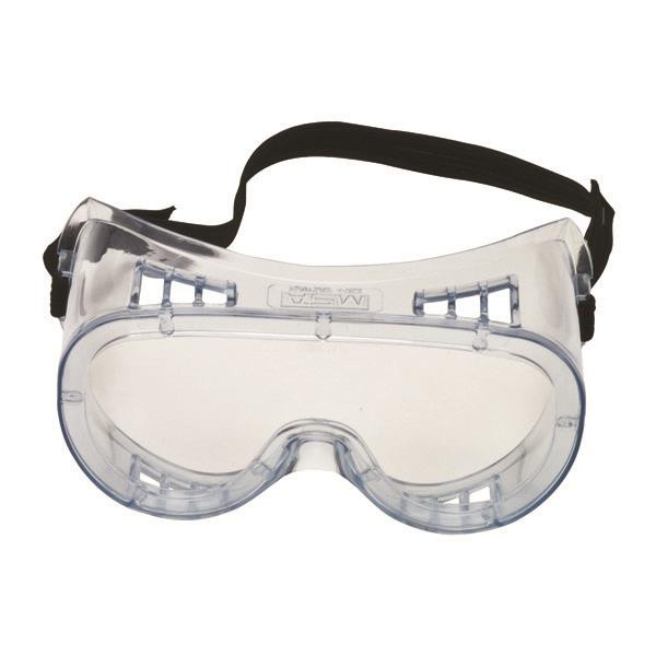 MSA Sightguard Goggles Safety Eyewear - Clear