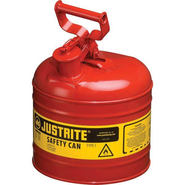 Justrite Type I Safety Cans
