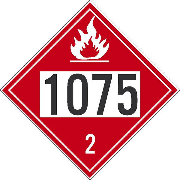 Accuform NMC 1075 2 Dot Placard Sign