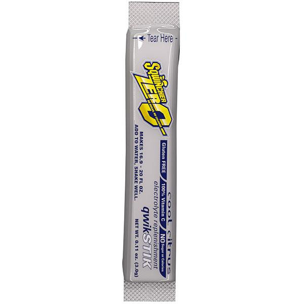 Sqwincher Qwik Stik Zero Single Serve, 0.11 oz Packs, 20 oz Yield