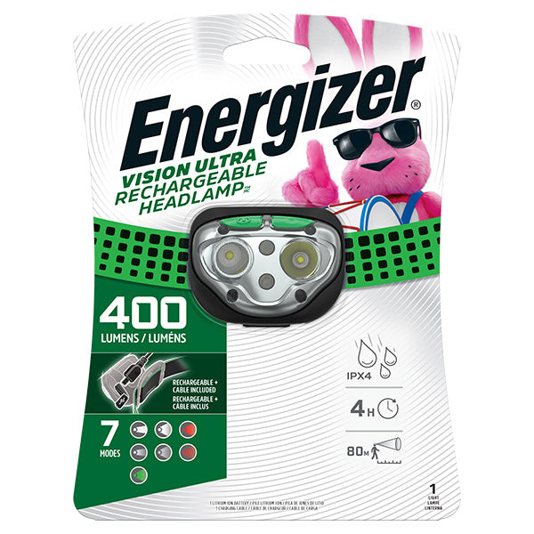 Energizer Vision Ultra HD Rechargeable Headlight