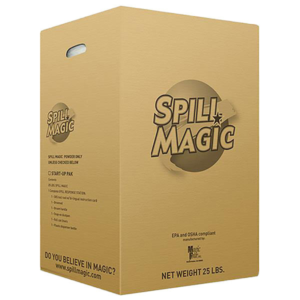 Spill Magic Liquid Spill Pick-Up Absorbent Powder