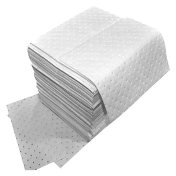 FyterTech Spilfyter Oil-Only 3-Py Laminated Extra Heavy Sorbent Pads - White