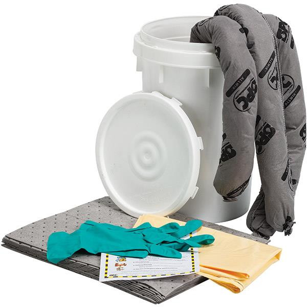 SPC Allwik Universal Bucket Spill Kit - White