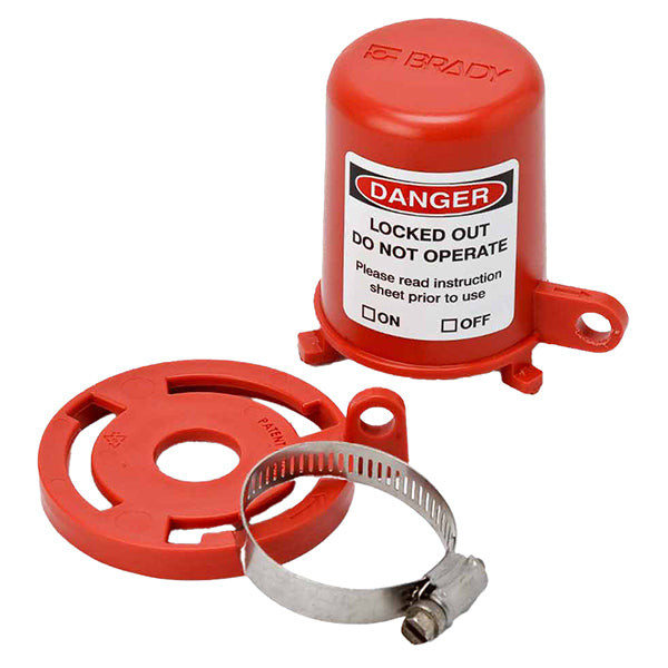 Brady Plug Valve Lockout