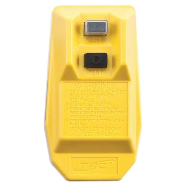 Southwire GFCI Right Angle User Attachable Plug - Yellow