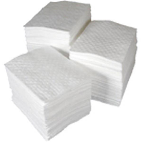 SPC Basic Oil Only Heavy Weight Pads 15" x 17" White 100 Bale
