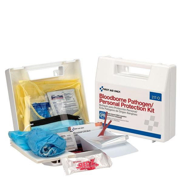 Personal Bloodborne Pathogen Kit w CPR Microshield