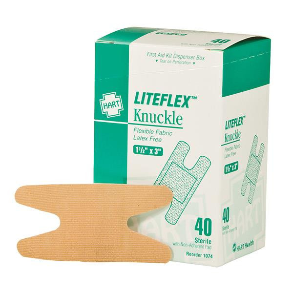 HART Health Liteflex Light Woven Elastic Adhesive Bandage Knuckle Hart Health