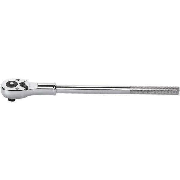 GearWrench 24 Tooth Quick Release Teardrop Ratchet, 3/4" Drive, 19 3/4" Length