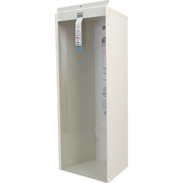 Kidde Fire Extinguisher Surface Mounted Steel Cabinet, 10 lb, 6"L x 23"H x 7 1/2"D