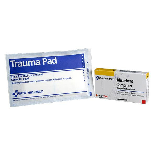 Trauma Pad (Unitized Refill) 5" x 9" First Aid Supplies