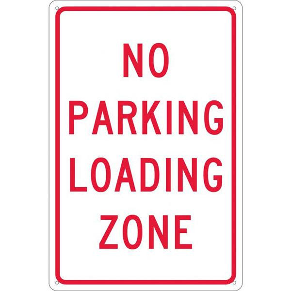 Accuform NMC "No Parking Loading Zone" Sign