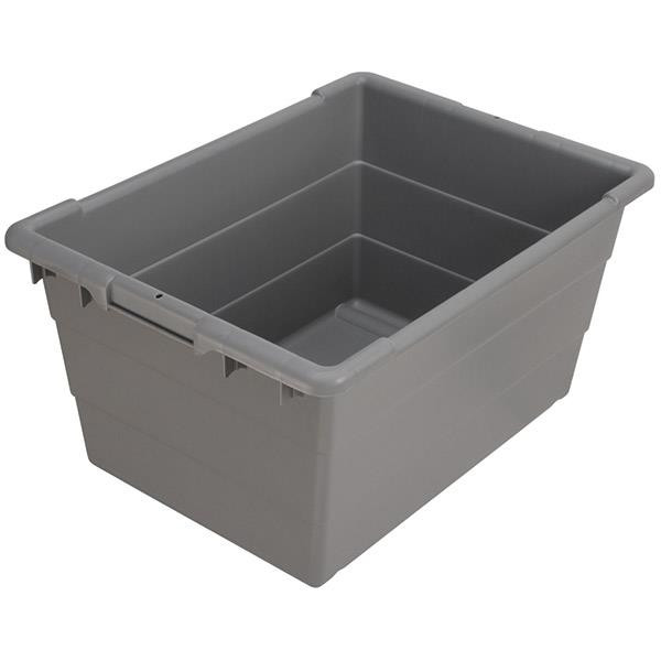 Akro-Mils Akro-Tub Cross-Stack Container Gray Akro Mils
