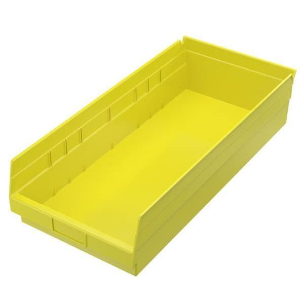 Akro-Mils Shelf Bin Yellow Akro Mils