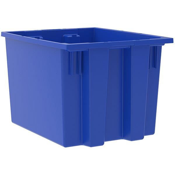 Akro-Mils Nest & Stack Tote Blue Akro Mils