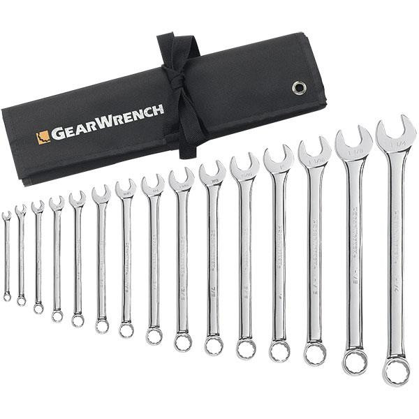 GearWrench 12-Point Long Pattern Combination Wrench Sets