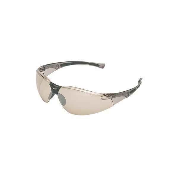 Gray Frame Indoor Outdoor Silver Mirror Lens Safety Eyewear Honeywell Uvex