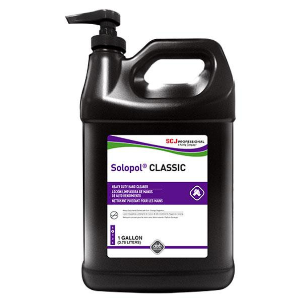 SC Johnson Professional Solopol Classic Heavy Duty Hand Cleaner, 1 gal Pump Bottle, 4/Case