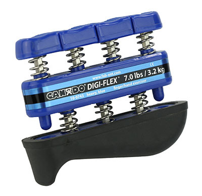 CanDo CanDo Digi-Flex hand exerciser - Blue, heavy - Finger (7.0 lb) / hand (23.0 lb)