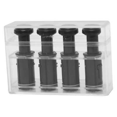 CanDo Digi-Flex Multi, 4 Additional Finger Buttons with Box, Black (X-Heavy)