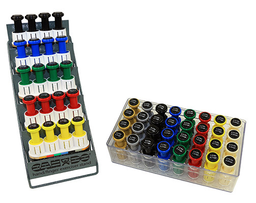 CanDo Digi-Flex Multi Large Clinic Pack, Deluxe (5 pre-built Multis plus 32 button set w/rack)