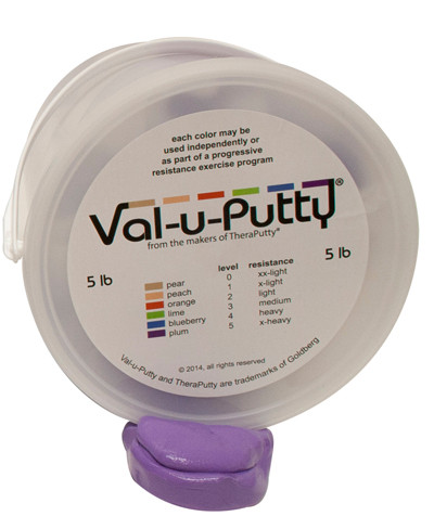 Val-u-Putty Val-u-Putty Exercise Putty - Plum (x-firm) - 5 lb