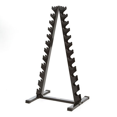 Power Systems Neoprene / Vinyl Dumbbell Vertical Rack