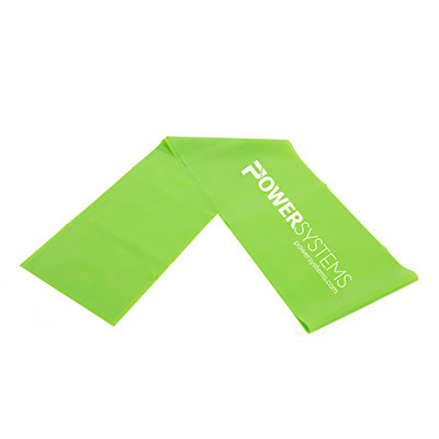 Power Systems Flat Band, 4 ft. roll, Light, Lime Green