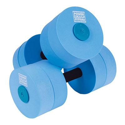 Power Systems Water Dumbbells, Medium Resistance, pair
