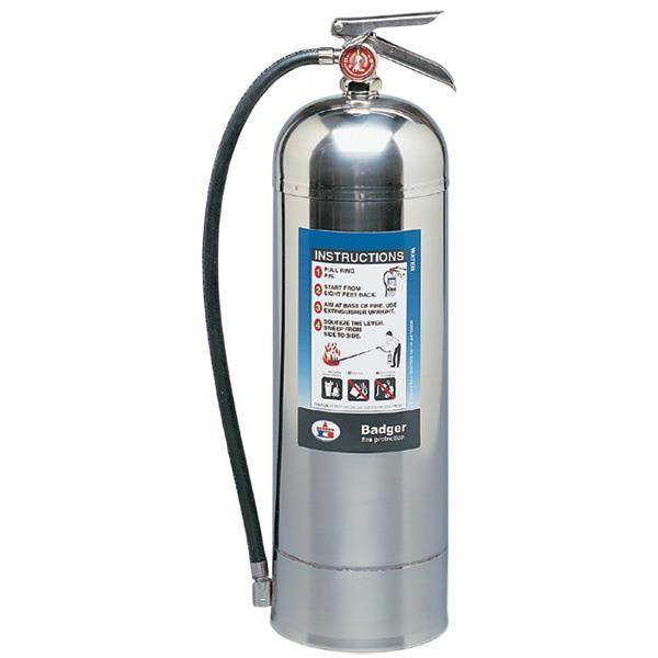 Badger Extra 2.5 gal Water Extinguisher w Wall Hook