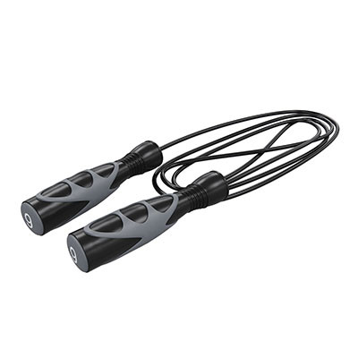 Power Systems Elite Jump Rope, Black, 9 ft.