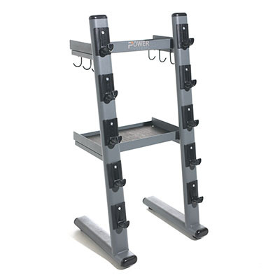 Power Systems Black Chrome Cable Attachments Bar and Accessory Rack