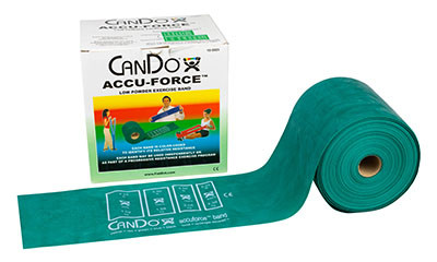 CanDo CanDo AccuForce Exercise Band - 50 yard roll - Green - medium