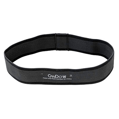 CanDo CanDo Fabric Loop Plus, 12" Long Single Loop, Black (X-Heavy)