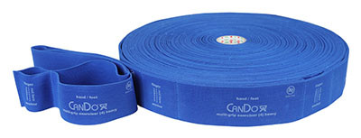 CanDo CanDo Multi-Grip Exerciser 30 Yard Roll, Heavy, Blue