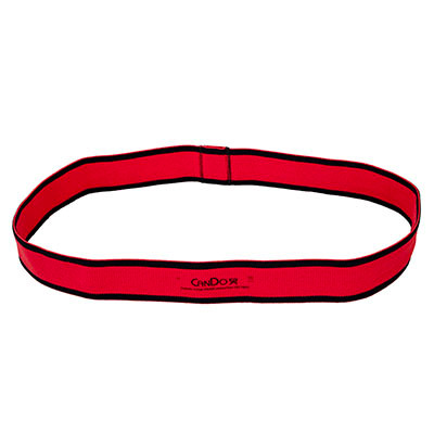 CanDo CanDo Fabric Loop Plus, 18" Long Single Loop, Red (Light)