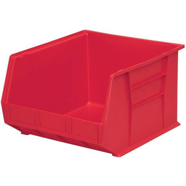 Akro-Mils AkroBins Standard Storage Bin Red
