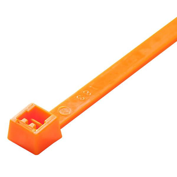ACT Standard Cable Ties 14" Orange Nylon