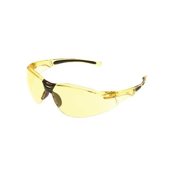 Amber Frame & Lens Safety Eyewear
