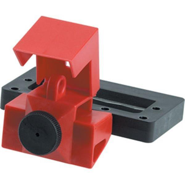 Brady Oversized Clamp-On Breaker Lockout Red