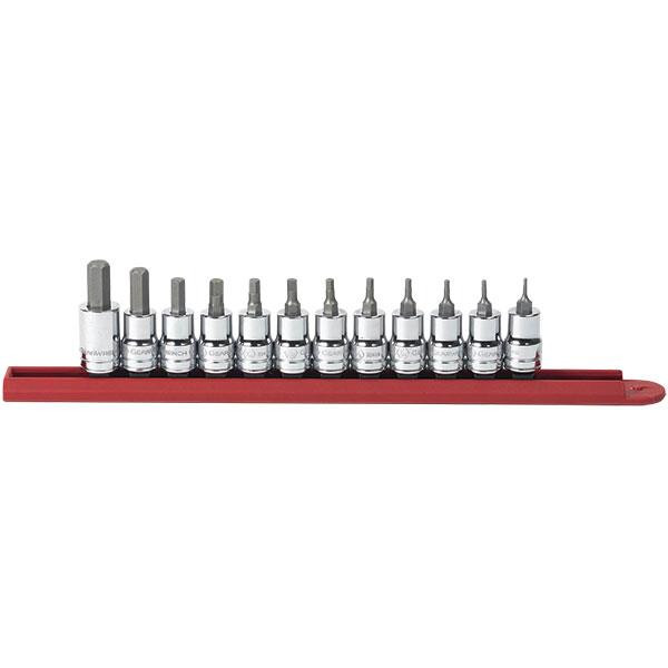 GearWrench 12-Piece Hex Bit SAE Socket Set
