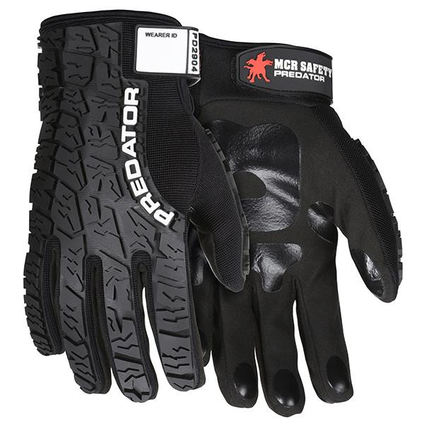 Medium Black Protective Gloves