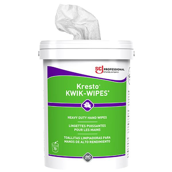 SC Johnson Professional Kresto KWIK-WIPES Hand Cleaning Towels - White