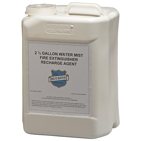Buckeye Water Mist Recharge Agent 2.5 gal