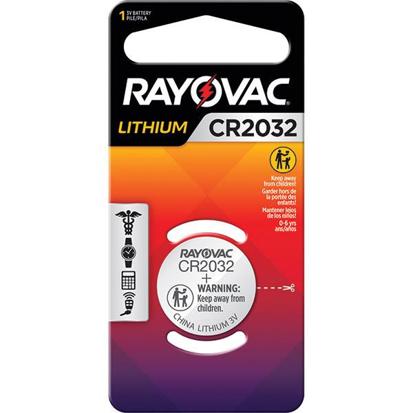 Rayovac 2032 3V Lithium Coin Cell Keyless Entry Battery