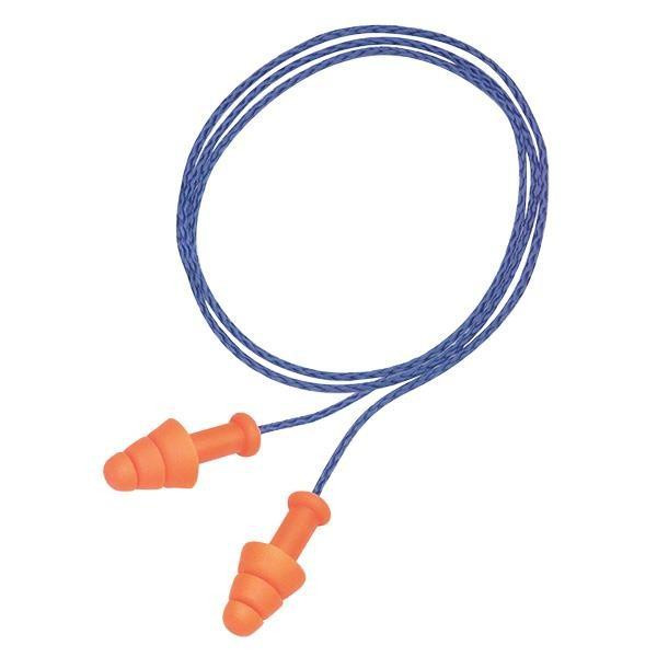 Honeywell Howard Leight SmartFit Multiple-Use Earplugs - Orange
