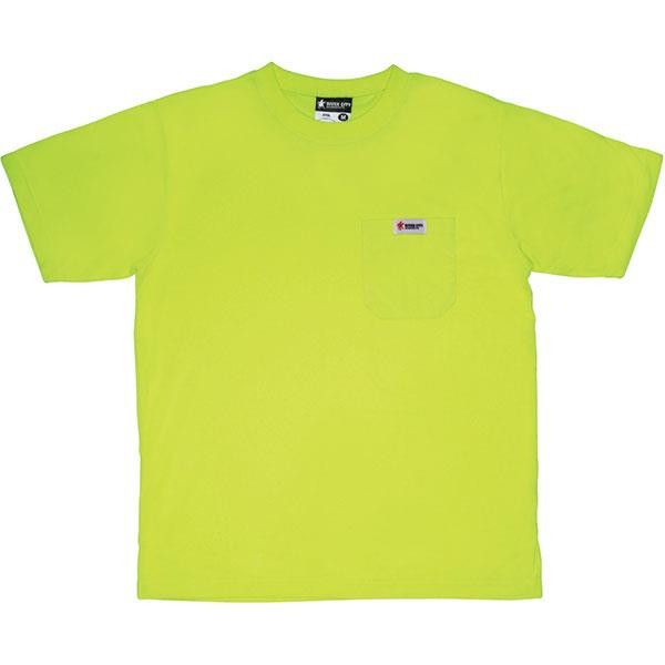 MCR Safety Luminator Short Sleeve T-Shirt Medium Fluorescent Lime