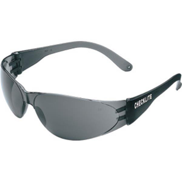 MCR Safety Checklite Eyewear Gray Frame & Lens